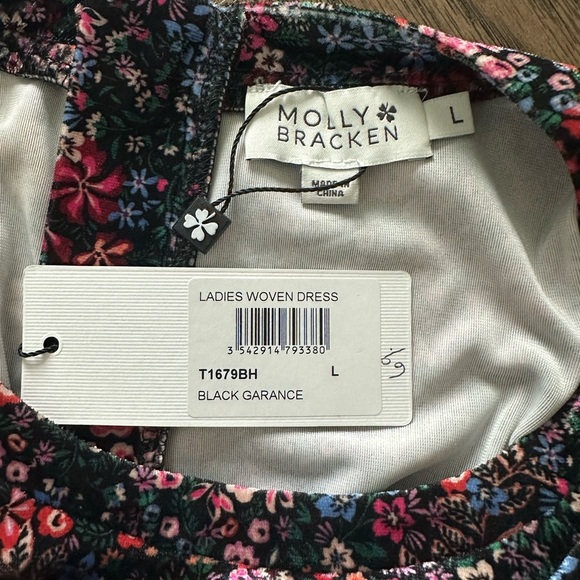 Molly Bracken Mini Floral Woven Dress - Picture 10 of 11